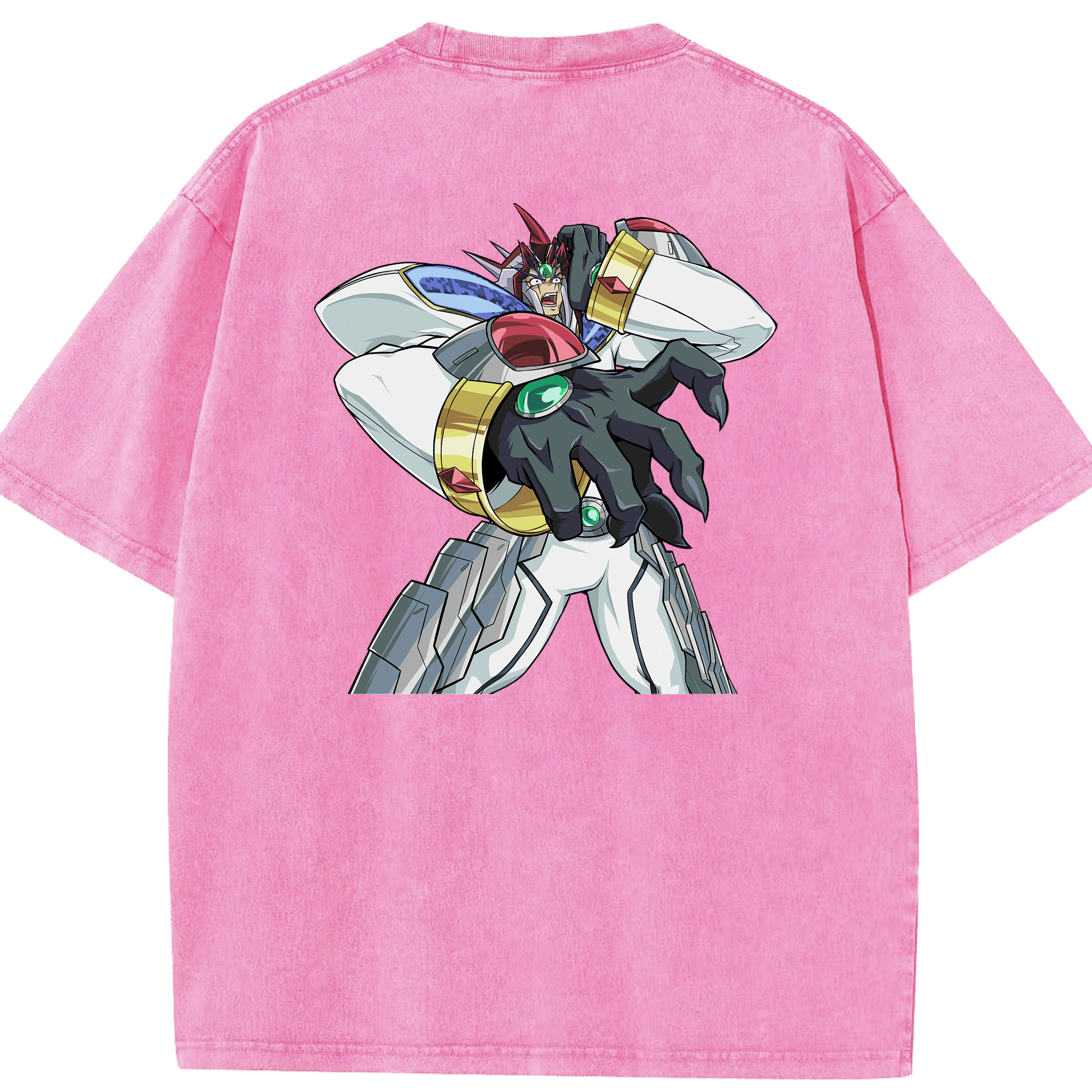 （画像用） 遊☆戯☆王 Yu-Gi-Oh! 綿100% ヴィンテージ風 半袖Tシャツ（背面プリント）